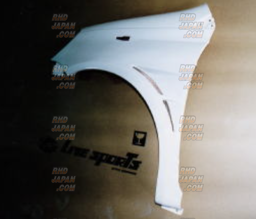 Live Sports Wide Fenders Guards Wings Black Gel - Vitz NCP10 SCP10 NCP13